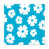 Turquoise/White selected