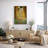 Famous Artwork "The Kiss by Gustav Klimt - Extra Large Framed Canvas Giclee Painting Print Wall Art"-56430701-119402582-93101862