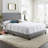 Boyd Sleep Florence Faux Leather Platform Bed | Adjustable Headboard | Luxury Low-Profile Design | 700 lb Capacity-67742383-67742372