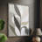 Cut Paper Sproutling II Framed Print - Solid Wood-121142118