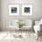 «Imprint II S / 2 by the Studio», ensemble de 2 peintures d'ombre