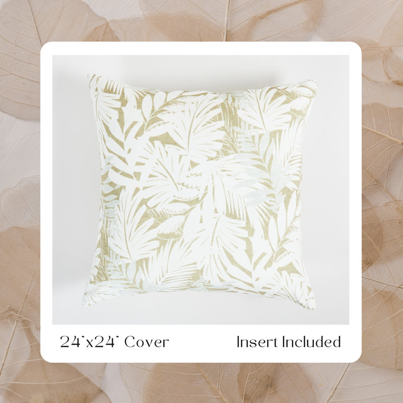 Coussin floral 22 po
