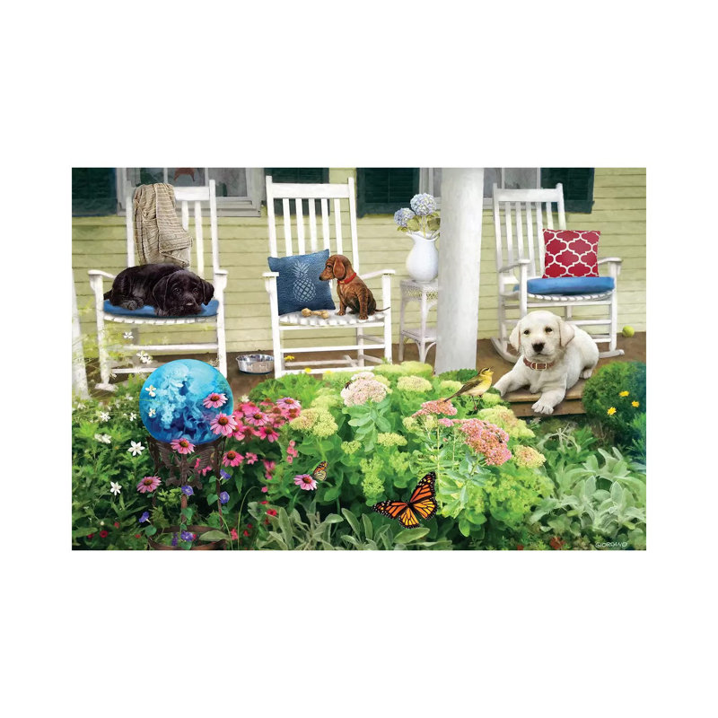 Sleepy Afternoon by Giordano Studios - Wrapped Canvas Print, 20.32 cm H x 30.48 cm W