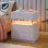 Ensemble de 2 tables de chevet à DEL Nightstands