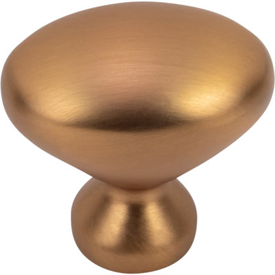 1 1/4" Length Oval Knob