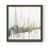 Toile avec cadre gris