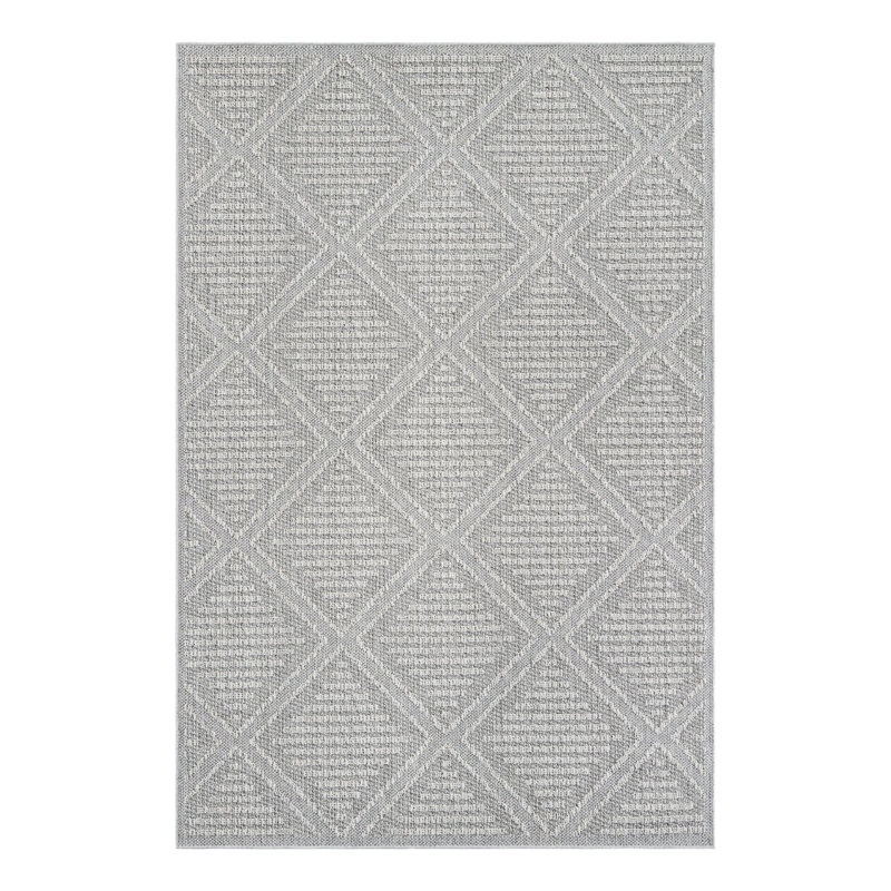 Indoor/Outdoor Trellis Area Rug, Rectangle 6'1" x 9'
