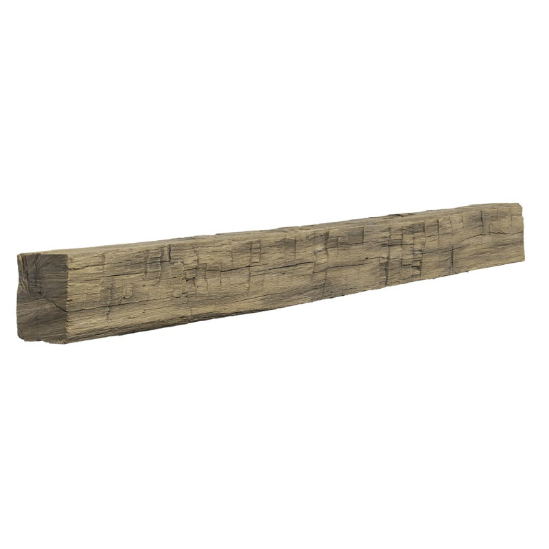 Tavern Non-combustible Reclaimed Pine Shelf, 72", Wheat