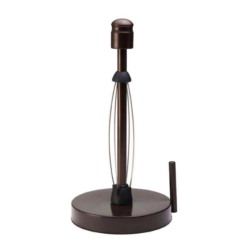 Kamenstein Perfect Tear Paper Towel Holder, 13-Inch, Dark Brown