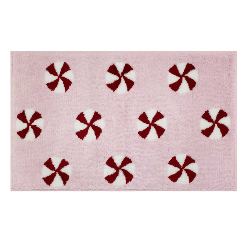  Peppermint Candy Pink Rug