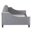 Lit de jour capitonné moderne de luxe, simple-335696437-335696436