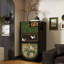 Armoire d'appoint moderne en bois massif
