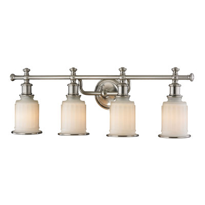 Hinojos 30'' Wide 4-Light Vanity Light - Brushed Nickel