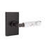 Select Round Passage (Hall & Closet) Door Lever with Rectangle Rosette-1243567303-1243567296