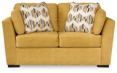 Kaytlyne Loveseat, Yellow