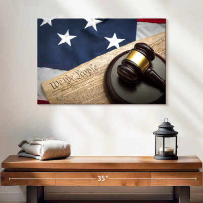 Justice American Flag