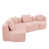 Velours rose sélectionné