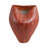 Decorative Abstract Table Vase for Home Decor - Modern Flower Vase for Shelf Styling, Tabletop Entryway, and Living Room Decor - Red-621575455