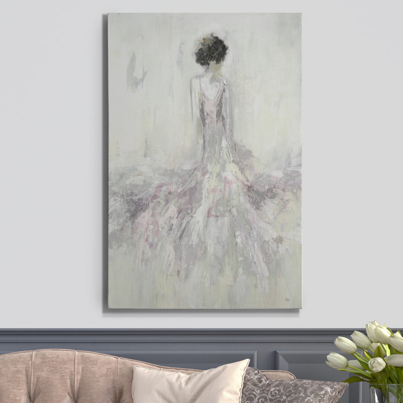 Ballerine - reproduction sur toile tendue, H 48 po x l 36 po x P 1 po