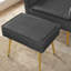 Fauteuil rembourré avec repose-pieds Vaishal-89242794