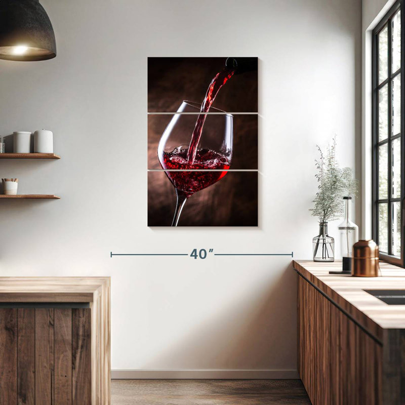 Yarlin Classic Red Wine, 38" H x 24" W