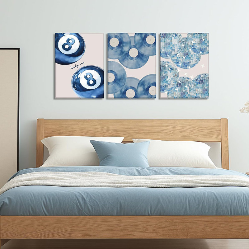3 Piece Wrapped Canvas Print