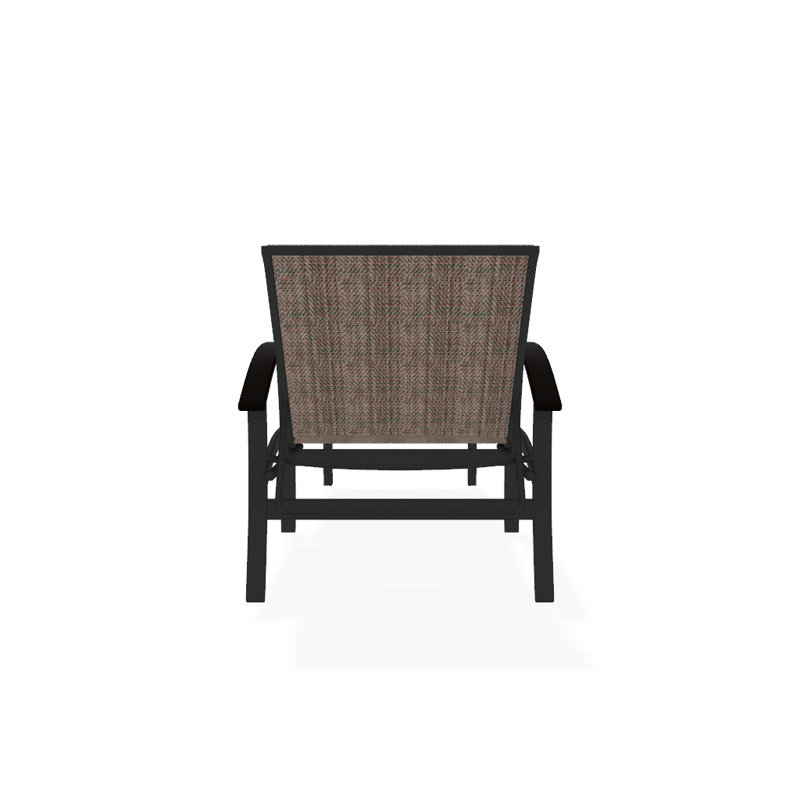 Chaise longue inclinable Askar, Graphite texturé, Noir 5D Sunbrella®, Kona P10