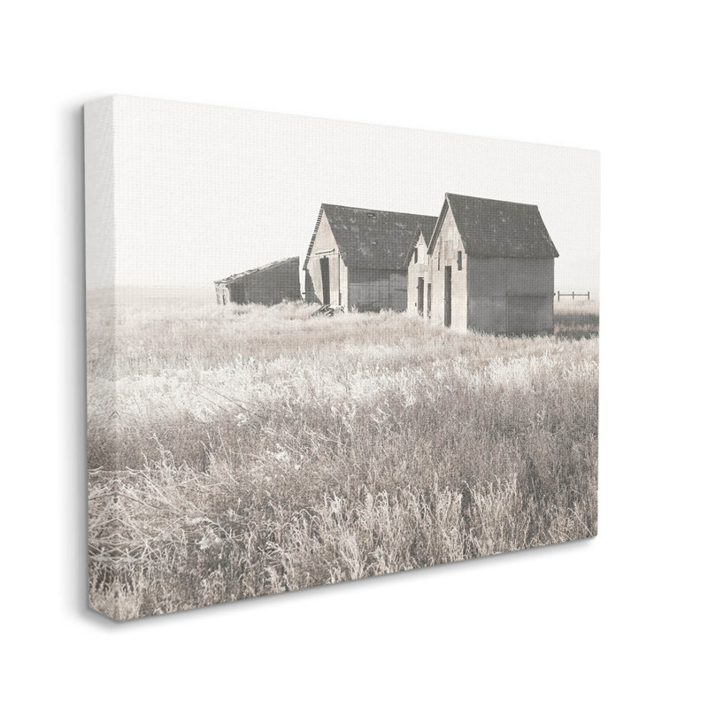 Art de giclée champêtre, H 16 po x l 20 po x P 1,5 po, Toile tendue