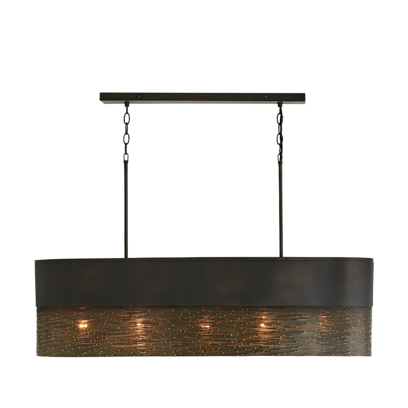  Lustre géométrique 5 lumières