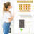 Magnetic Spice Rack Set for Fridge, Wooden Shelf with Storage Tubes and Labels-2003240545