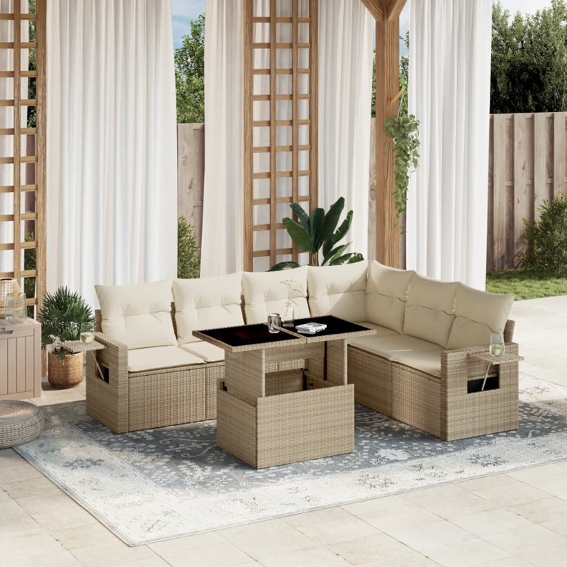 Ensemble de canapé de jardin Vidaxl