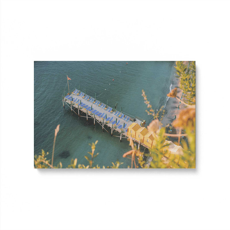 «Blue Serenity», reproduction sur toile, H 12 po x l 18 po x P 1,25 po, Toile tendue