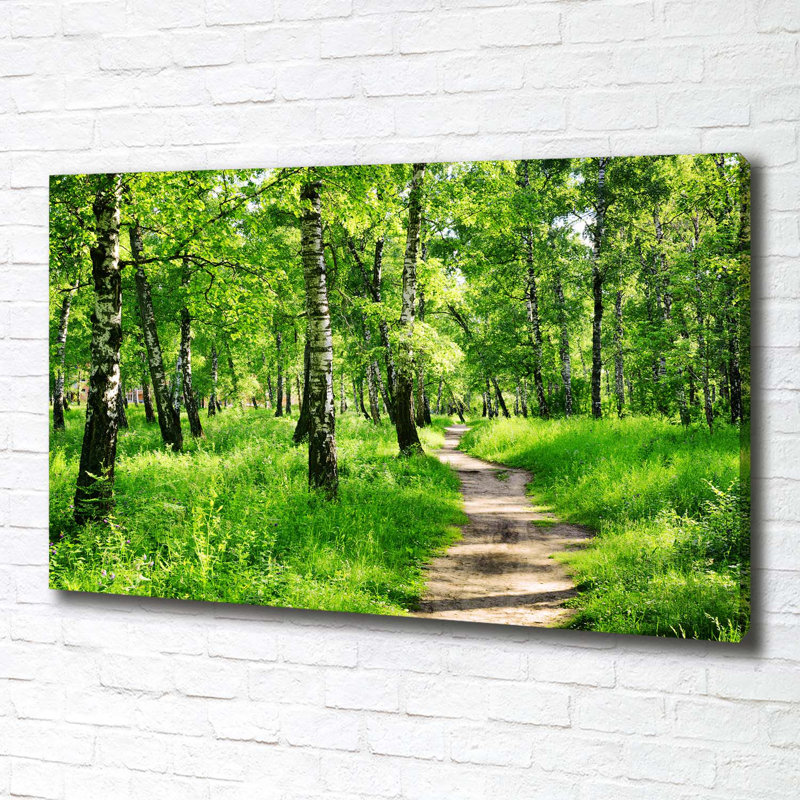 Birch Forest - Wrapped Canvas Print