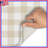 Beige White Gingham Pattern Bath Mat-1533867241