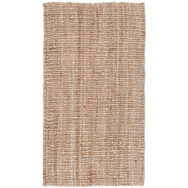 Alda Erroll Pollux Machine Made Power Loom Jute Area Rug, Rectangle 2' x 3'