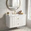 Ensemble de meuble-lavabo mural simple 30 po avec lavabo en céramique et tiroirs à fermeture en douceur-1816835349