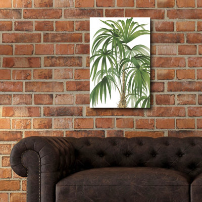 «Riviera Palms 2 C» par Wild Apple Portfolio, art mural en verre, 16 po x 24 po