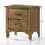 Table de chevet en bois massif Edan