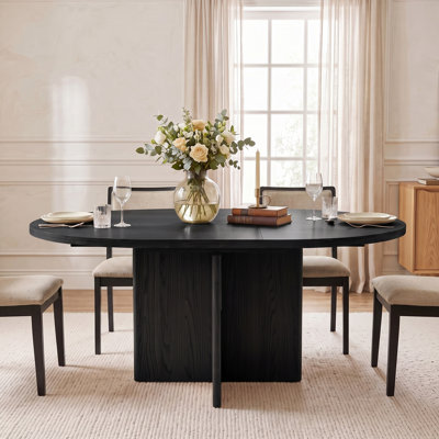 Lulette 42"-58" Extendable Solid Wood Dining Table