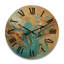 Horloge murale en bois massif Surber-2078575940
