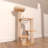 4-Tiers Cat Tree with Cat Condons,Perch,Scratching Posts