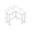 Table d'appoint Taupe