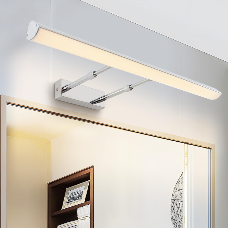 Dajauna Chrome Swing Arm Sconce