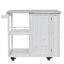Îlot de cuisine extérieur verrouillable avec plateau en acier inoxydable et porte-serviettes et porte-épices-1479820838