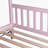 Twin Size House Bed With Roof Design, Solid Wood House Bed With Headboard And Footboard-1370164295