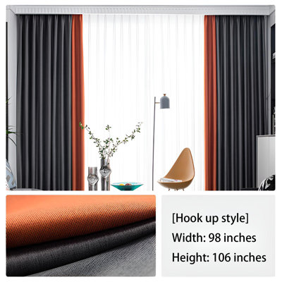 Mema Room Darkening Curtain Single Panel