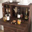 Armoire de bureau, avec tiroir de rangement et tablettes, bureau pliable, idéal pour la maison, le bureau, le dortoir, les petits espaces