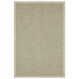 Sandridge Solid Color Machine Woven Polypropylene Indoor / Outdoor Area Rug in Light Brown