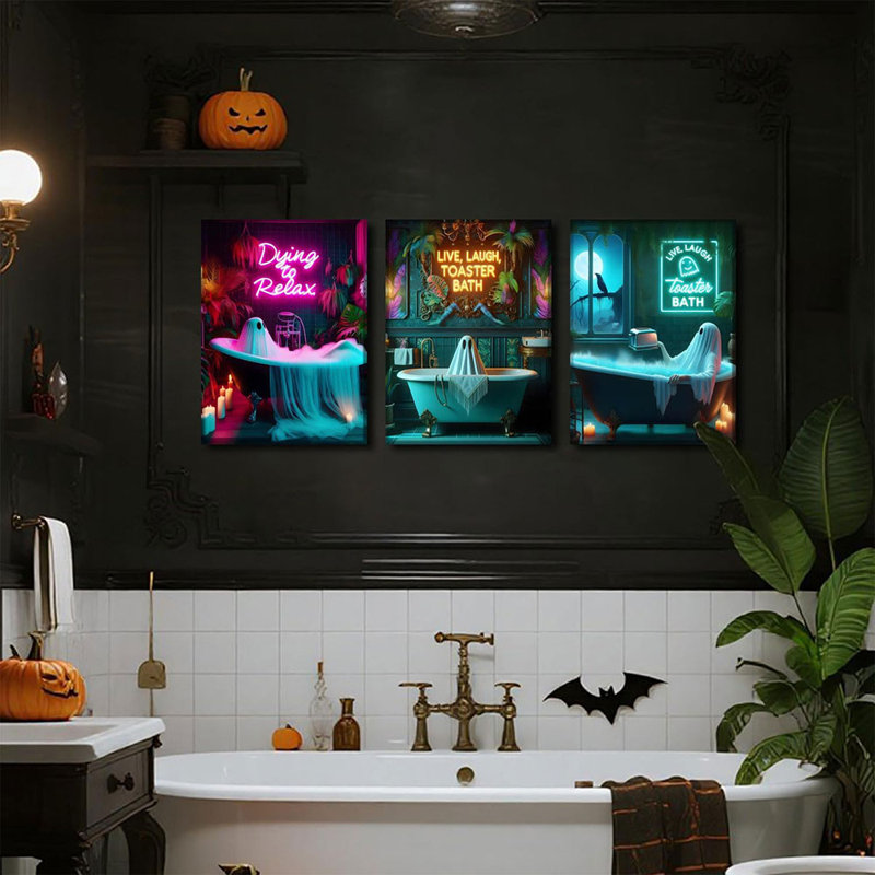 3 Piece Wrapped Canvas Print, 60" H x 40" W