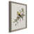 Toile avec cadre gris
